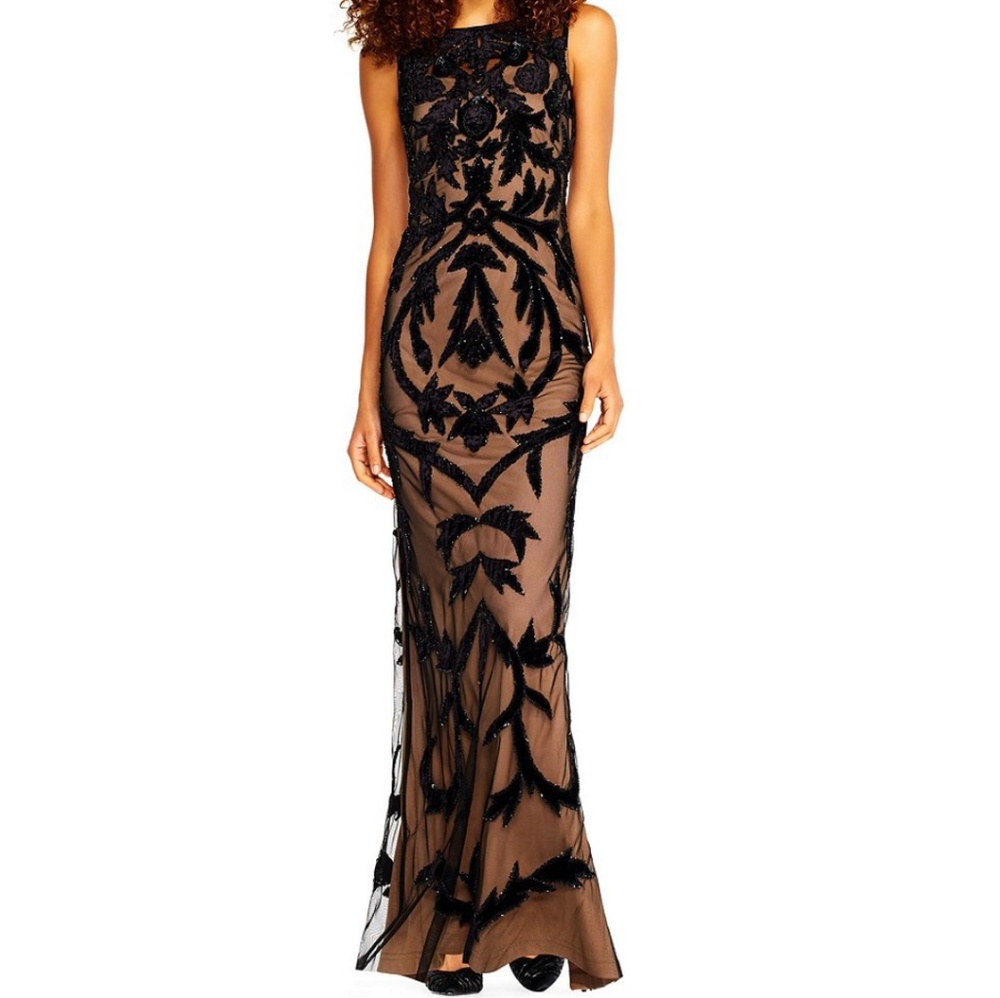 Adrianna Papell size 12 dress long brand new maxi